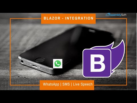 Integrating WhatsApp, SMS to our web applications using Blazor, presented by Steve Lorello